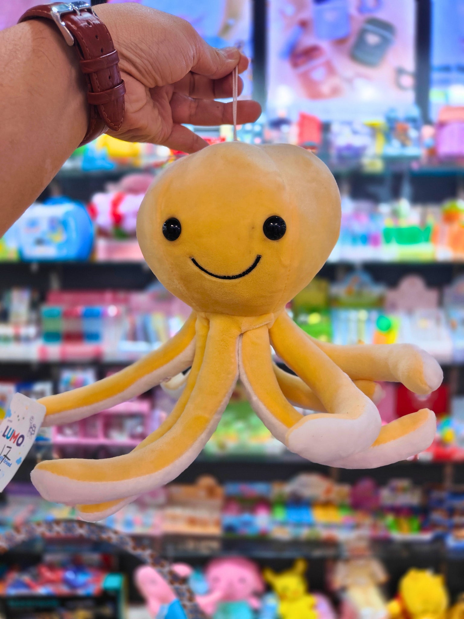 Cuddly cheap toy octopus