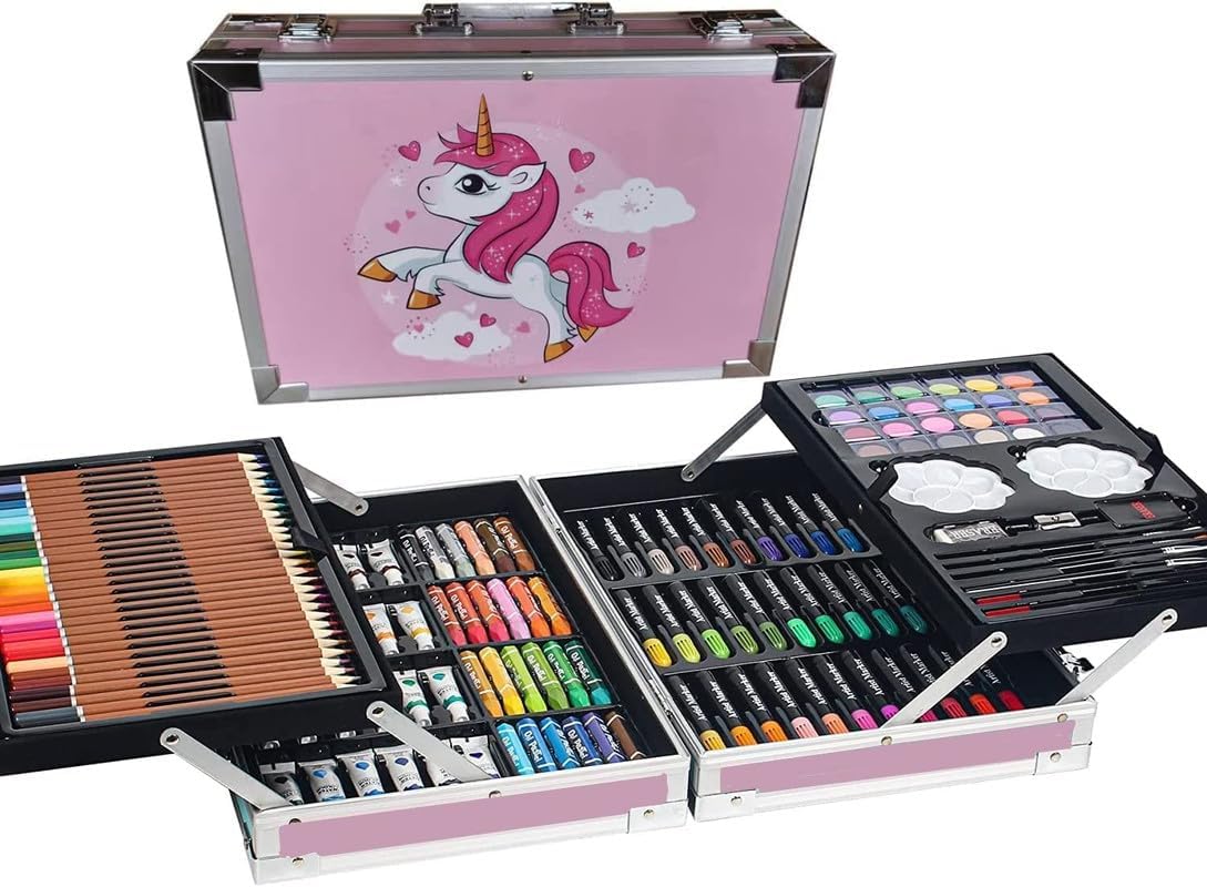 Coloring Kit Briefcase - 145 Pieces