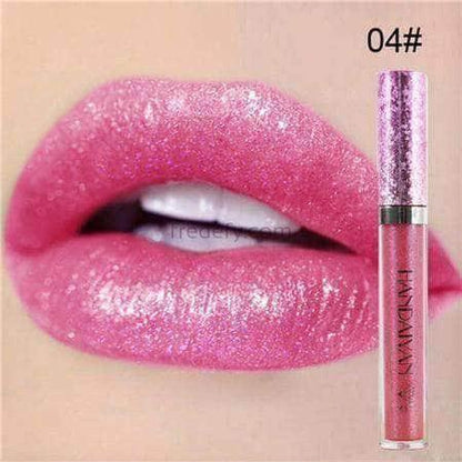 Glitzy Glitter Liquid Lipstick-Fredefy