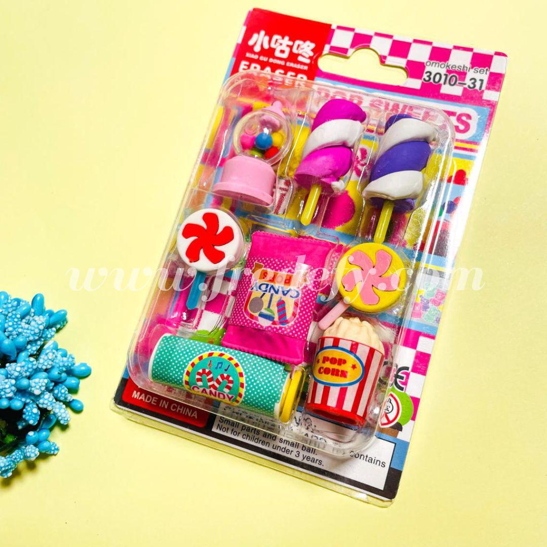 Pop Sweets Eraser Set-Fredefy