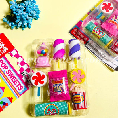 Pop Sweets Eraser Set-Fredefy